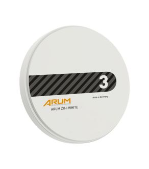 ARUM Zr-i Blank 98 Ø x 18 mm - White (with step)